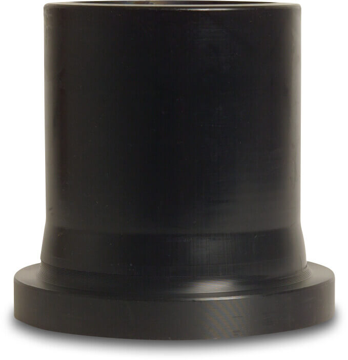 Profec Stub flange PE100 180 mm spigot SDR17 6bar 10bar black DVGW